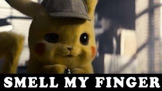 POKEMON DETECTIVE PIKACHU BEST MOVIE CLIP SMELL MY FINGER SCENE