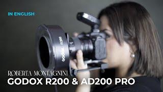 Godox R200 & AD200 Pro Flash Ring light honeycomb grids and more