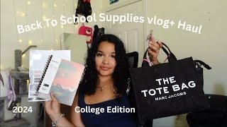 Back To School Supplies Shopping + Haul 2024 Freshman in COLLEGE EDITION