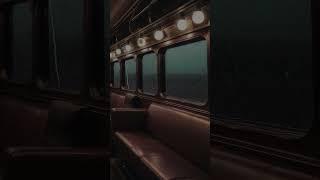 STEAMPUNK Lounge Car Thunderstorm #fallasleep #naturesounds #rainsoundsforsleeping #outdoortherapy