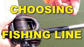 Choosing Fishing Line Monofilament vs Braid vs Fluorocarbon  Bass Fishing