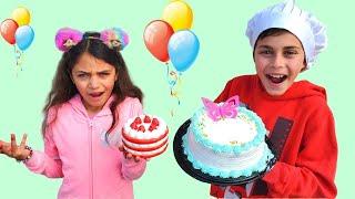 Хайди и Зидан соревнуются кто приготовит лучший торт ко дню рождения