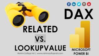 RELATED vs. LOOKUPVALUE DAX in Microsoft POWER BI  Power Pivot in Excel