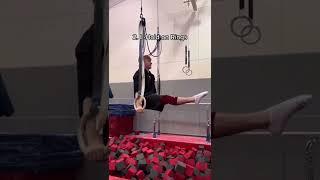 Female gymnasts attempting men’s gymnastics