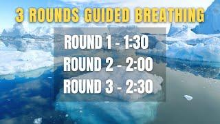 Wim Hof 3 Rounds Guided Breathing  Ambient Dabbling Brook 432hz + Tao Te Ching Meditation