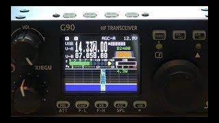 Xiegu G90 SDR HF Transceiver Review On-Air Contacts