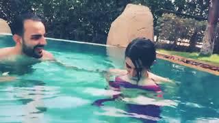 Bikini Beach  Lana Rose Brand New Hot video Vlog 18 March Bikini swimming dancing