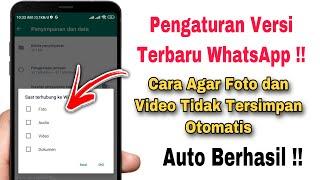 Cara Agar Foto Di WA Tidak Tersimpan Otomatis