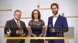 Charity-Henne geht an Sonnenstrahl E.V.  Goldene Henne 2018  MDR