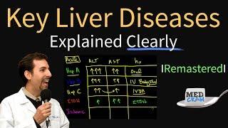 Diagnosis of Key Liver Diseases - Hepatitis A B C vs. Alcoholic vs. Ischemic AST vs ALT Labs