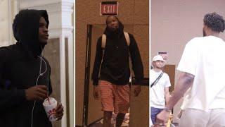 KEVIN DURANT ANTHONY EDWARDS & STEPHEN CURRY MEET FOR TEAM USA