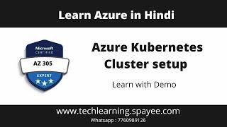 Azure Kubernetes Cluster setup  Kubernetes Explained 2024  Ultimate Kubernetes Tutorial 