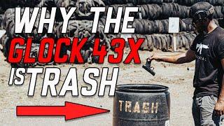 Glock 43x First Mag Review  This Gun Was Trash Until...