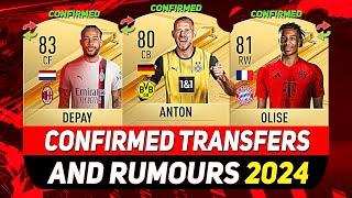 NEW CONFIRMED TRANSFERS & RUMOURS  ft. OLISE DEPAY ANTON...etc