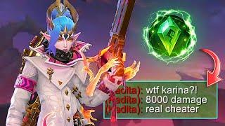 NEW KARINA 1 HIT BUILD TUTORIAL - Mobile Legends