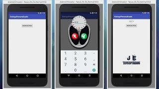 Tutorial Android - Crear un Cuadro de Dialogo Personalizado Custom Dialog