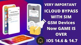 VERY IMPORTANT Iphone icloud Bypass GSM Devices After Update 14.6  GSM Icloud Bypass Now Game OVER