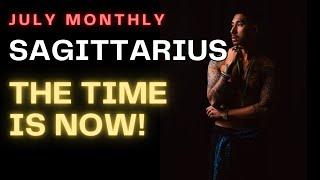 SAGITTARIUS ️ FINALLY THE ONE YOU HAVE BEEN WAITING FOR  JULY MONTHLY SAGITTARIUS TAROT HOROSCOPE