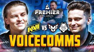 NAVI vs Heroic G2 - CSGO Teamspeak at BLAST Premier Fall Groups 2023