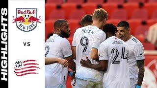 HIGHLIGHTS New York Red Bulls vs. New England Revolution  July 31 2021