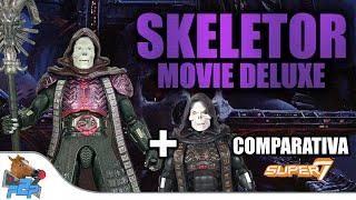 Masters of the Universe Skeletor Movie Deluxe + Comparativa Super7