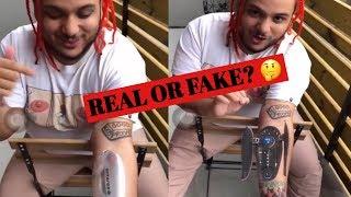 UPCOMING RAPPER NESSLY GETS AUTOTUNE IMPLANT IN HIS ARM