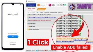 Samsung Frp Bypass Enable ADB Failed New Security 2023  New Update Android 13