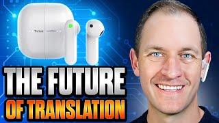 I Tried the Best AI Language Translator Device  Timekektte Translator Earbuds Review