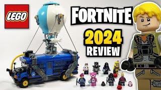 LEGO Fortnite Battle Bus 77073 - 2024 EARLY Set Review