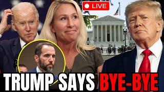 5 min ago Trump Says BYE-BYE to DC and Florida Court Cases