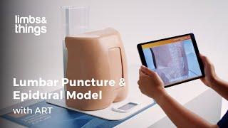 Lumbar Puncture & Epidural Trainer Range featuring Augmented Reality Training