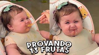 LUA PROVANDO 13 FRUTAS E CARETAS