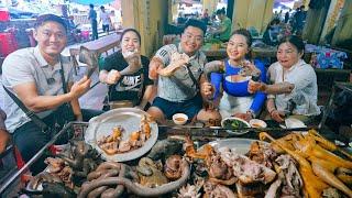 Enjoy juicy black chicken at the Bac Ha market - Northern Vietnam market cuisine  SAPA TV