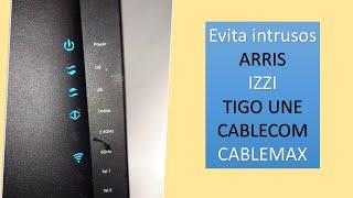 RESET Configuración Modem IZZI ARRIS TG2482 DHCP canales y potencia. Todos los modelos