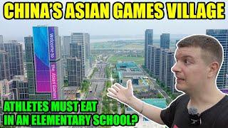 Chinas Asian Games Village Why are Athletes Eating in an Elementary School?