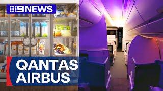 Exclusive look at Qantas new Airbus  9 News Australia