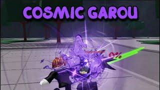 NEW COSMIC GAROU CHARACTER UPDATE & FIRST ATTACK SHOWCASE IN THE STRONGEST BATTLEGROUNDS CONCEPT