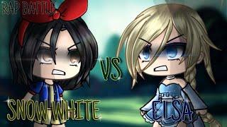 Princess Rap Battle  Snow White vs Elsa  Gacha Life Version