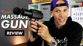 SPORTNEER ELITE D9 PERCUSSIVE MASSAGE GUN REVIEW  How To Prevent Running Injuries  Run4Adventure