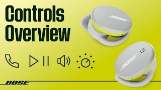 Bose Sport Earbuds – Controls Overview