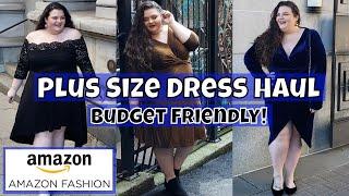 PLUS SIZE AMAZON HAUL featuring Esprlia Dresses