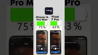 iPhone 14 Pro Max vs. Pixel 7 Pro Battery TestSubscribe for more 🫵