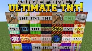 Minecraft ULTIMATE TNT WORLD ENDING EXPLOSIVES CHUNK DESTROYERS & MORE Mod Showcase