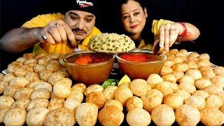 UNLIMITED SPICYPANI PURI CHALLENGECHILI CHALLENGEGOLGAPPA CHALLENGE*INDIAN STREET FOOD#food#asmr