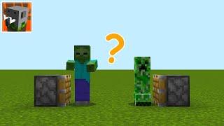 ZOMBIE + CREEPER = ??? in CRAFTSMAN Building Craft