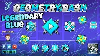 Texture pack Legendary Blue  Geometry dash 2.11