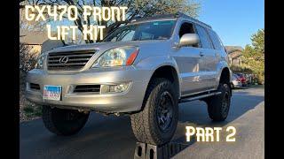 GX470 Lift Kit & Front End Refresh - LCA UCA Axles T-Case Seals and More