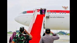 Keberangkatan Presiden Jokowi dan Ibu Iriana ke Munich Jerman 26 Juni 2022