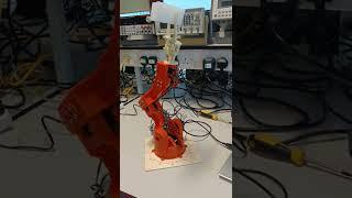 Robot arm movement tests Mechatronics FYP