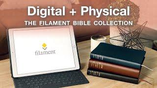 Filament Bible App REVIEW + DEMO with Physical Bibles